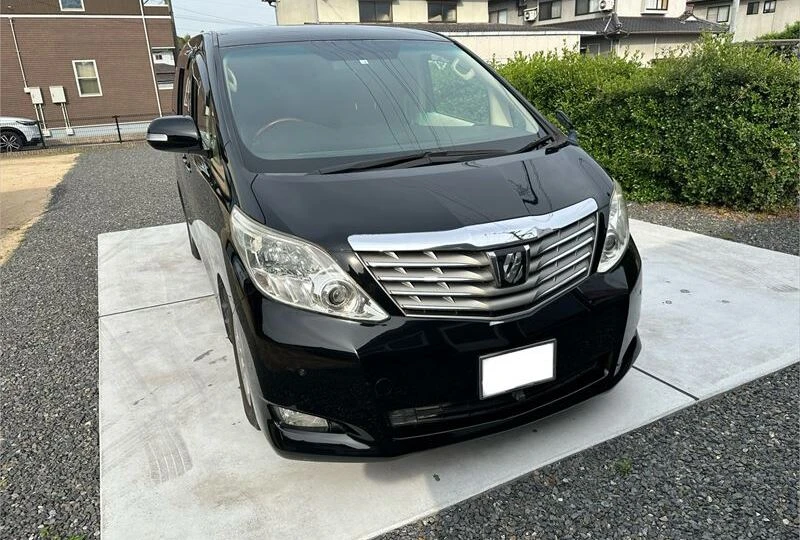 平成21年式 トヨタ アルファード240Xを福山市南蔵王町で24万円買取
