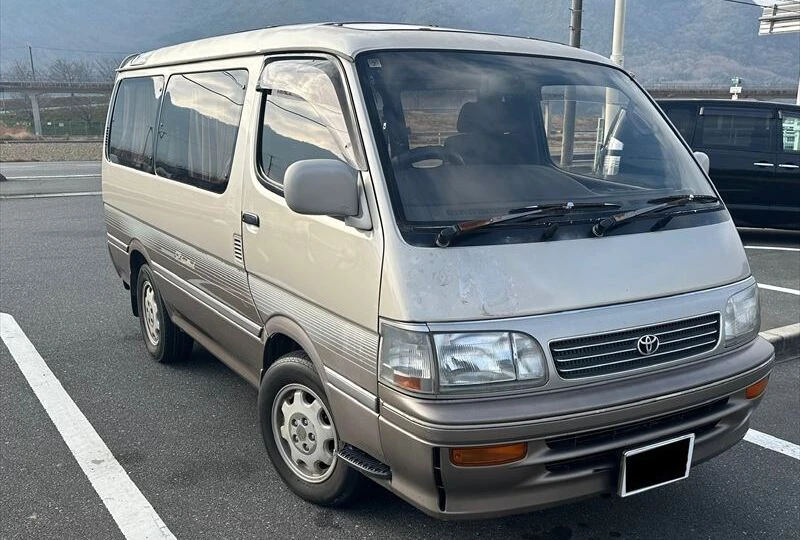 トヨタ ハイエースワゴン スーパーカスタムリミテッド 平成7年 買取実績 福山市