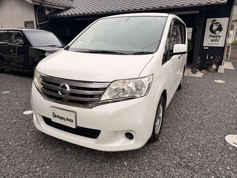井原市で買取した平成24年式　日産セレナ２０X