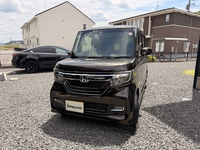 福山市加茂町で48万円で買取した平成29年式 ホンダ N-BOX G・EXホンダセンシング