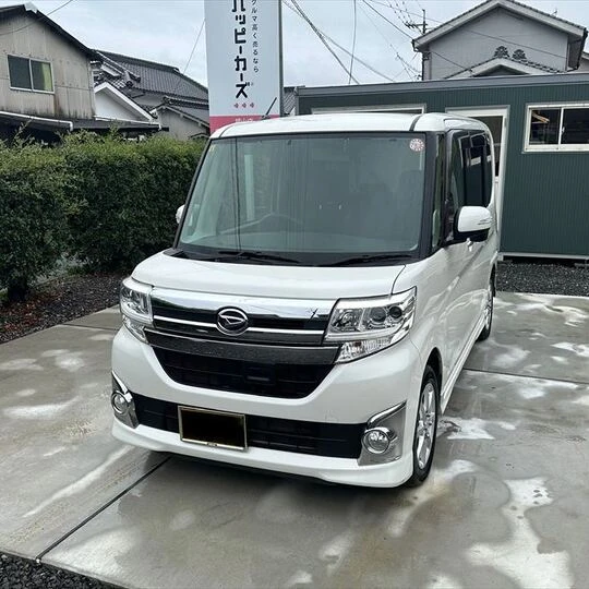 笠岡市入田S様より42万円で買取した平成26年式ダイハツ タントカスタムX SA
