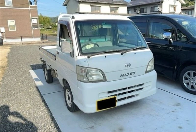 笠岡市笠岡のI様より5万円で買取した平成18年式ダイハツ ハイゼットトラック・修復歴あり