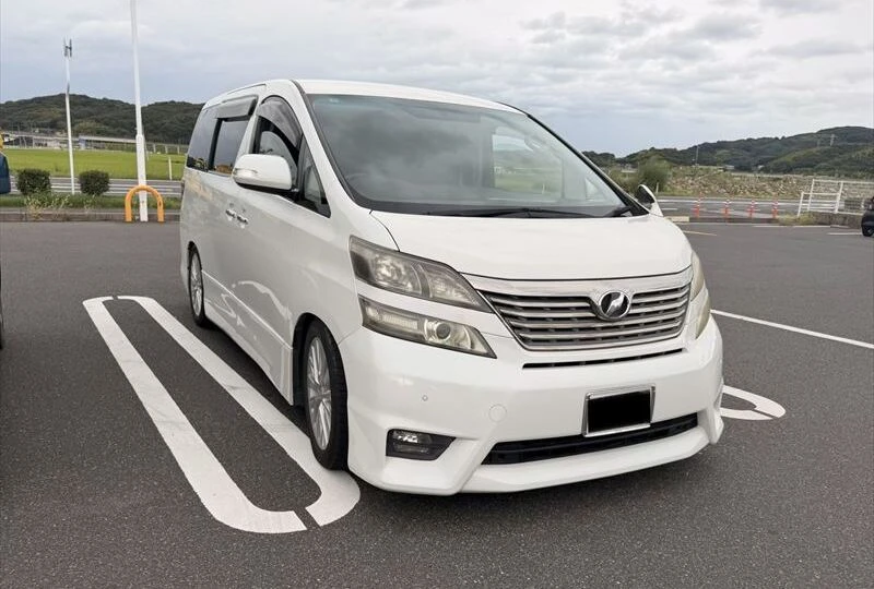 福山市神辺町で20万円で買取したトヨタ ヴェルファイア2.4Z