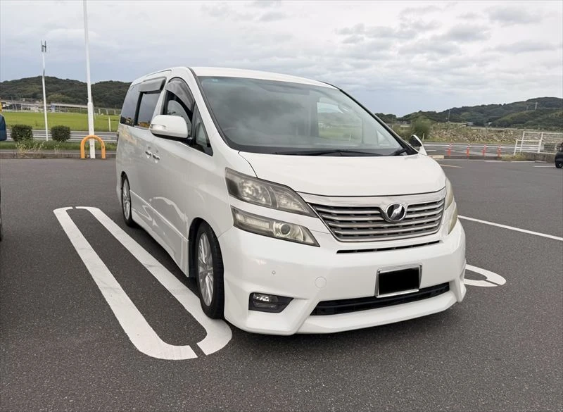 福山市神辺町で20万円で買取したトヨタ ヴェルファイア2.4Z