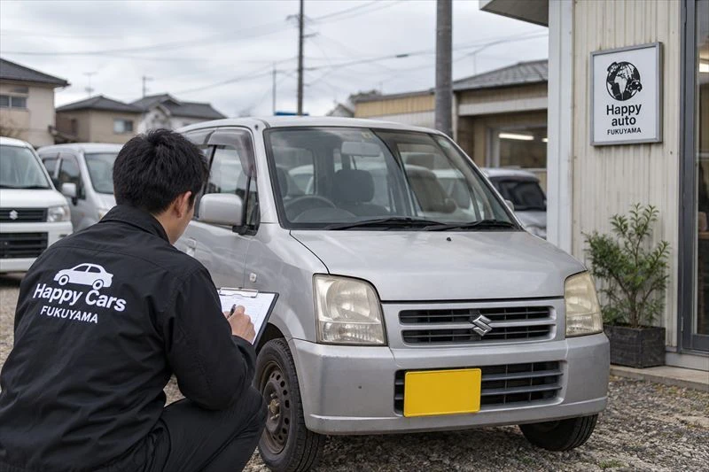 不動車を整備して中古車として再販できる場合のイメージ